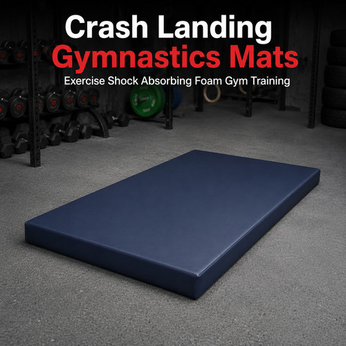 Crash landing gymnastics mats - gymnastics,