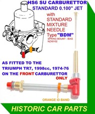 1 x JET & STD NEEDLE for FRONT
