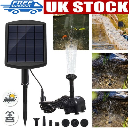 Solar panel powered - solar, water