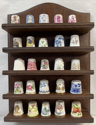Lot thimbles wood - lot,