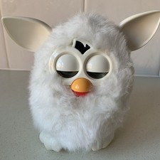 RARE!***HASBRO FURBY WHITE