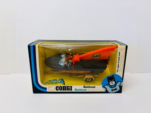 Corgi 107 batman - corgi, batboat