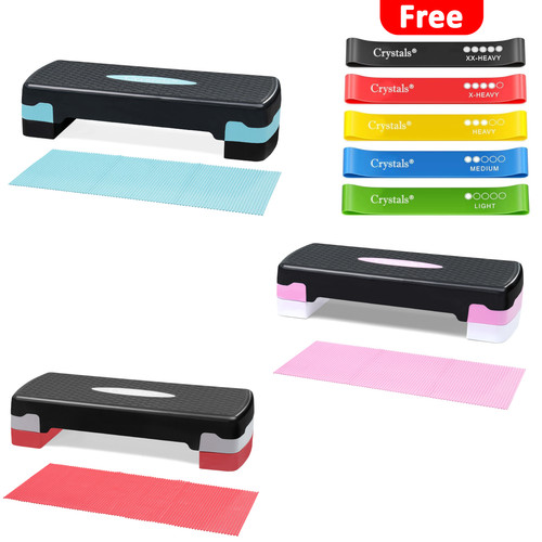 Adjustable aerobic stepper - adjustable,