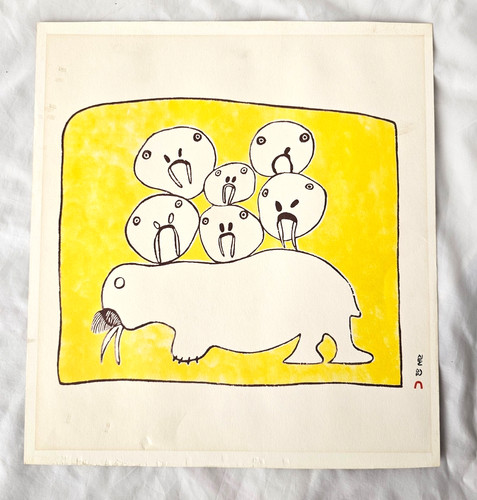 Charming inuit print - inuit, of