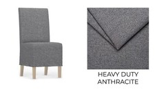 HENRIKSDAL IKEA Chair Medium Skirt Cover- LARGE - Heavy Duty / Anthracite