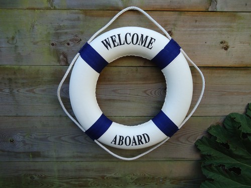 Lifering 53cm welcome - 53cm, aboard