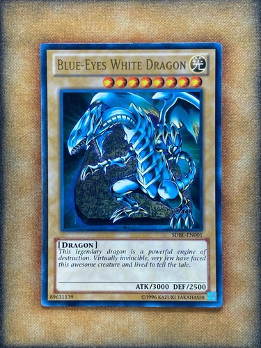 Yugioh blue eyes white dragon - yugioh,