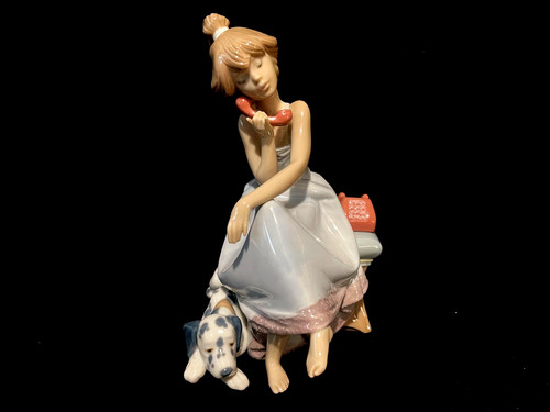 Lladro chit chat - lladro, girl