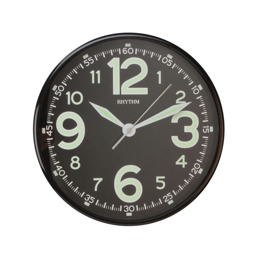Rhythm wall clock with - wall,