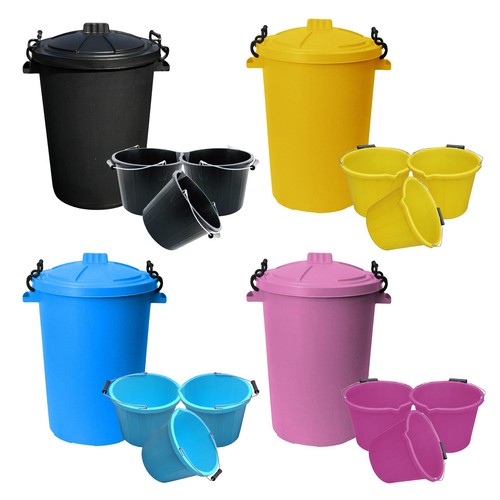 Combo pack 50l dustbin 3 - 50l, +