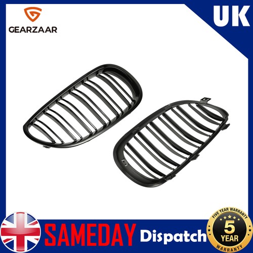 Gloss black front hood - 2x,