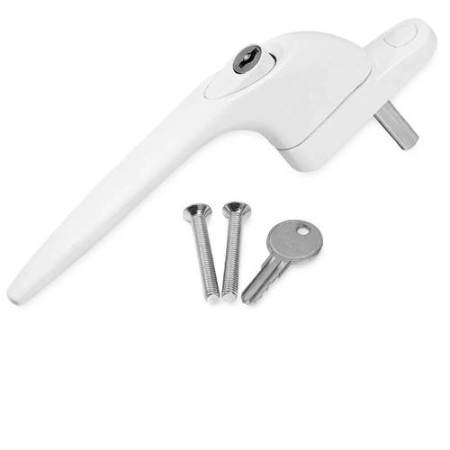 Upvc window handle cranked - upvc,