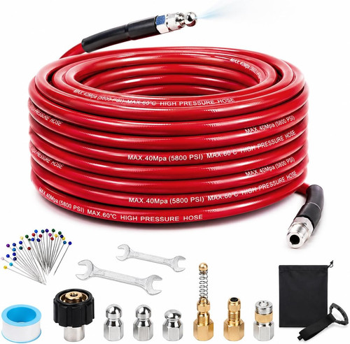 Sewer jetter kit for pressure - sewer,