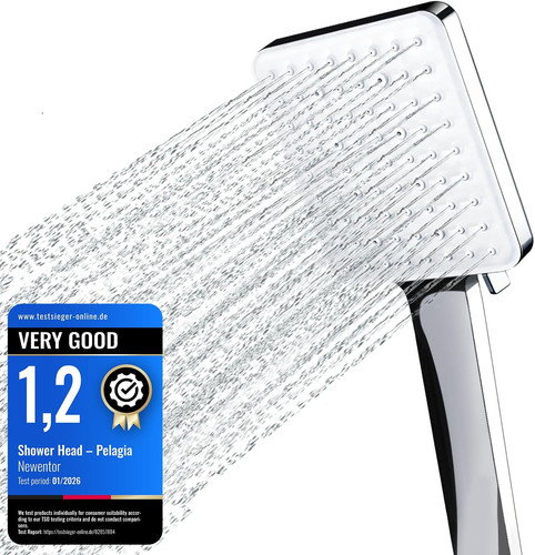 High pressure shower - pressure, head