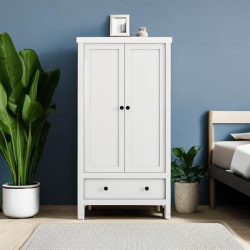 Door wardrobe with drawer - 2, 1