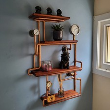 steampunk shelving - retro
