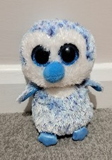 TY Blue Penguin Soft Toy