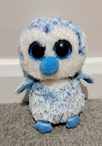 Blue penguin soft toy - ty,