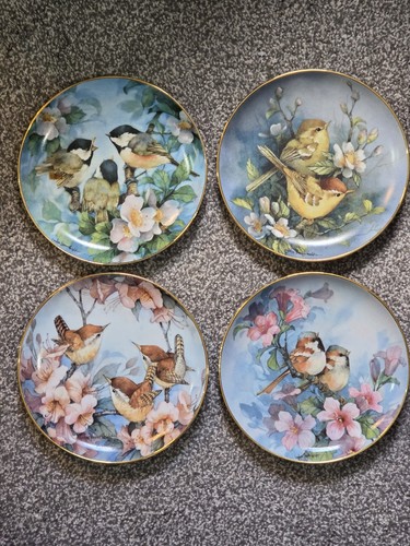 Set franklin mint bird - 4,