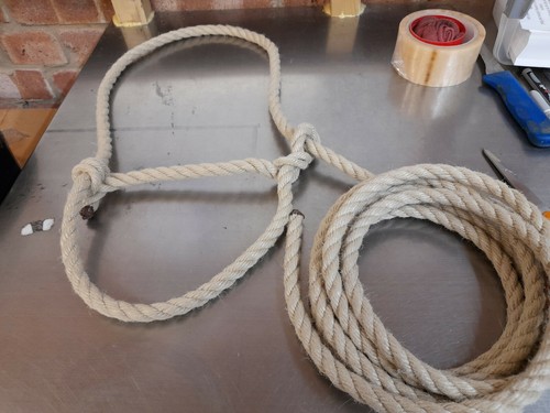 Rope halter head collar - rope,