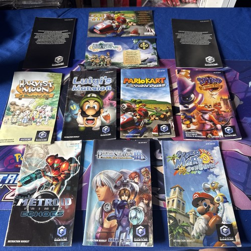 Bundle gamecube manuals - bundle,