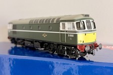 Heljan 3380 OO gauge Class 33/0 Diesel Loco D6582 BR green with yellow panels