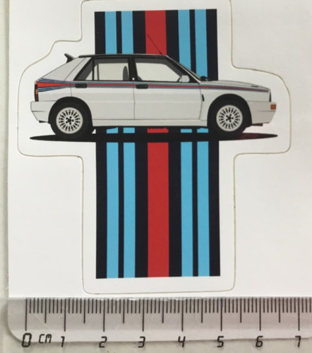 Sticker decal lancia delta - sticker,