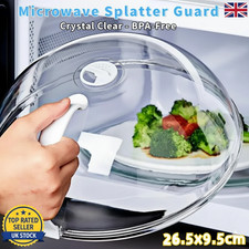 Home Kitchen Tools Anti-Splatter Lid Microwave Plate Cover  Microwave Food Cover