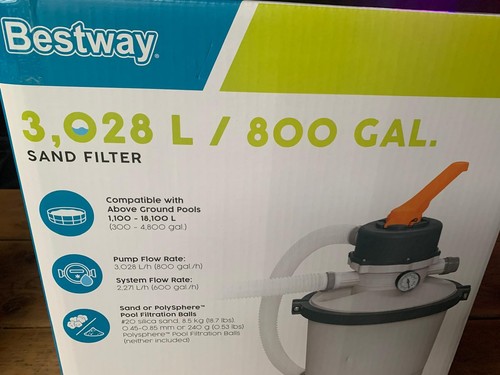 Bestway 5815 sand filter - bestway,