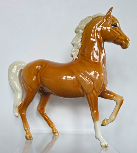 Beswick prancing arab horse - beswick,