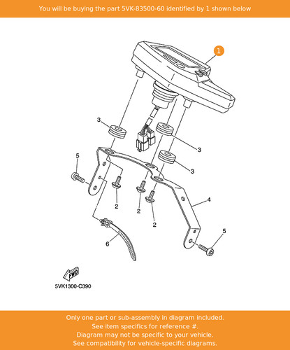 Yamaha meter assy - meter,