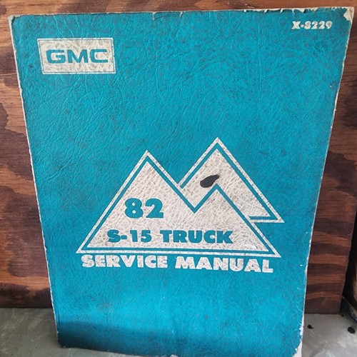 1982 gmc s15 light - gmc, duty