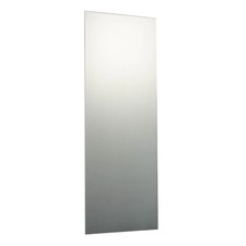 120 x 45cm Plain Rectangle Frameless Mirror with Wall Hanging Fixing Hardware