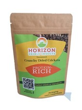 Edible insects dry crickets for humans to eat bug snacks food protein FREE POST