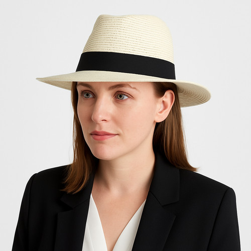 Stylish fedora summer sun hat - fedora,