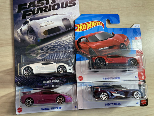 Hot wheels bundle bugatti - wheels, 4