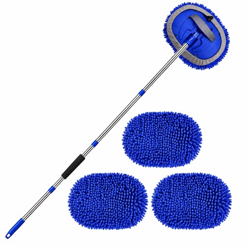 Microfiber car cleaning - microfiber, mop
