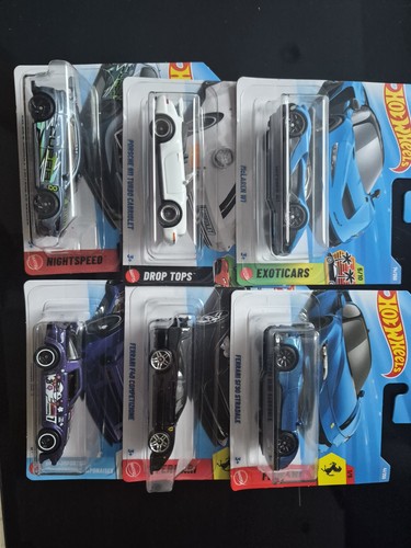 Hot wheels vehicles - 6, cars