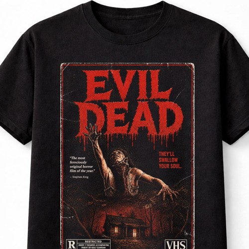 Evil dead horror vhs cabin - evil,