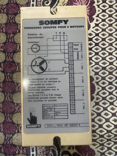 Somfy motor group controller - group,