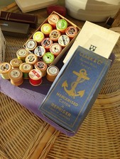 MIXED VINTAGE COTTON REELS AND