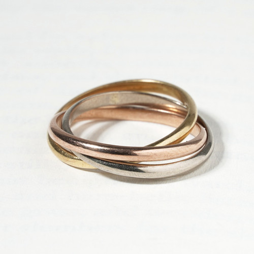 Vintage 18ct gold - gold, russian