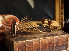 Antique Art Nouveau Brass