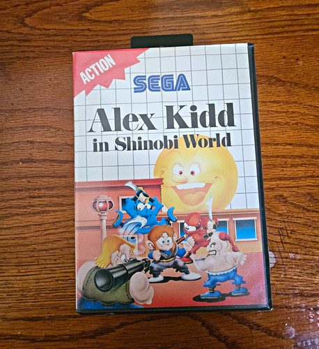 Sega master system alex kidd - sega,