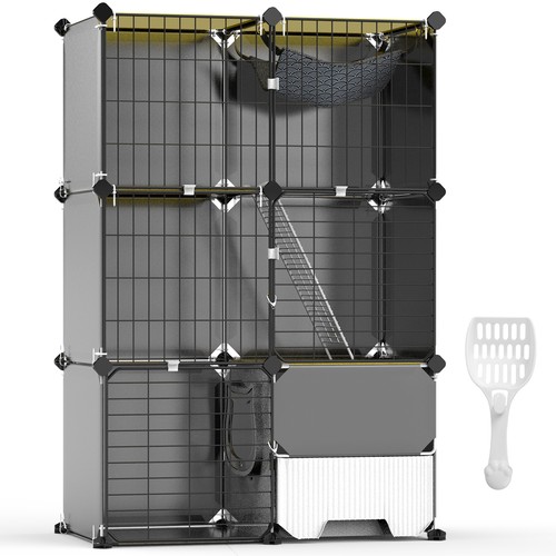 Tier cat cage - cat,
