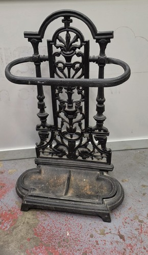 Cast iron walking - stick, and