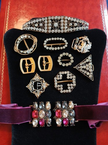 Antique vintage buckles joblot - antique,