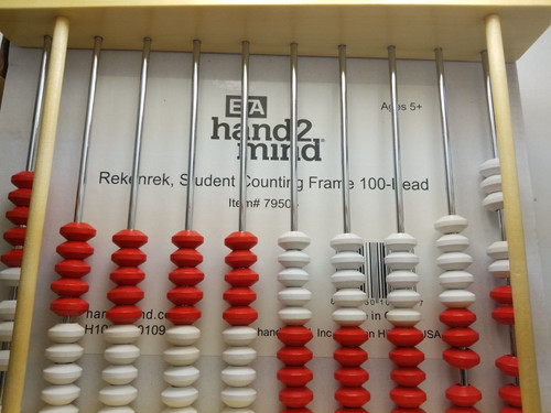Hand2mind abacus 100 wooden - 100,