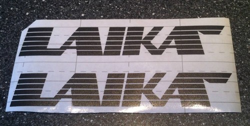Laika motorhome decals - laika,