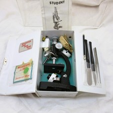 Vintage Student Microscope Set